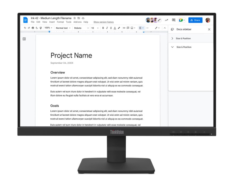 LCD LENOVO THINKVISION S22-4E