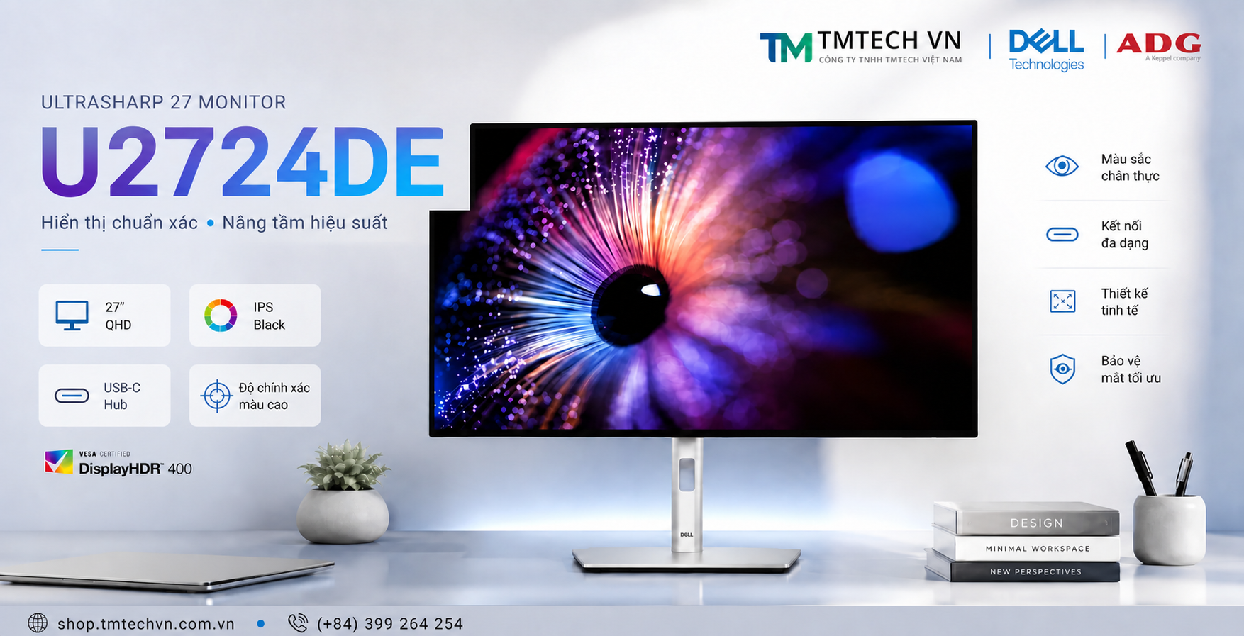 Màn hình Dell UltraSharp U2724DE - TMTECH VN