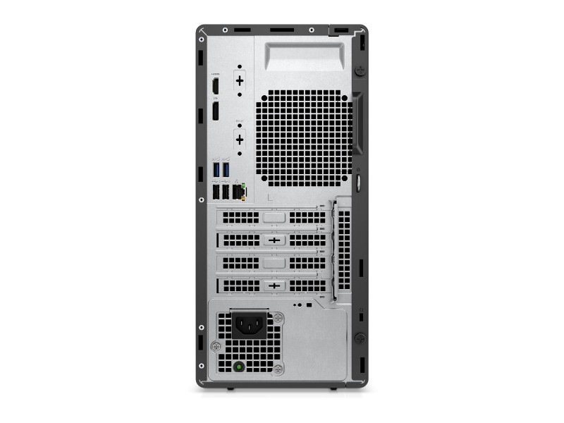Mặt sau PC Dell OptiPlex Tower 7020 i5-14500 với các cổng kết nối và khe mở rộng