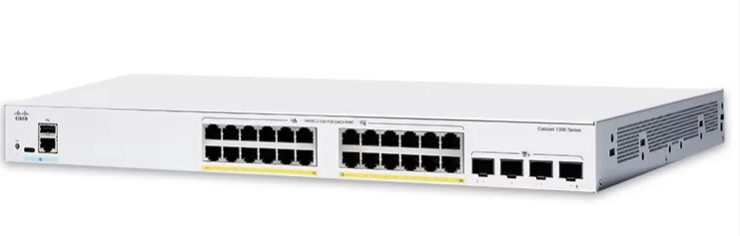 Switch Cisco Catalyst 1300-24T-4G 24 cổng Gigabit Layer 3