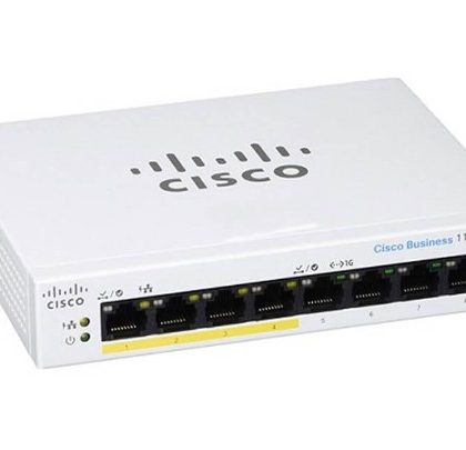 Switch PoE Cisco CBS110-8PP-D 8 cổng Gigabit (4 PoE+)