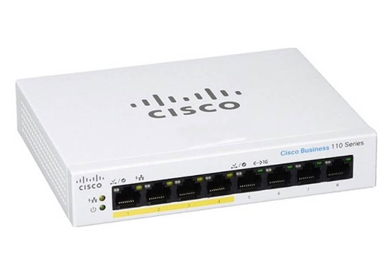 Switch PoE Cisco CBS110-8PP-D 8 cổng Gigabit (4 PoE+)